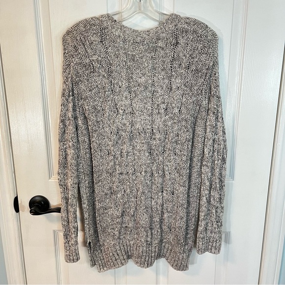 Vince Gray Cable Knit Cardigan - Picture 2 of 13